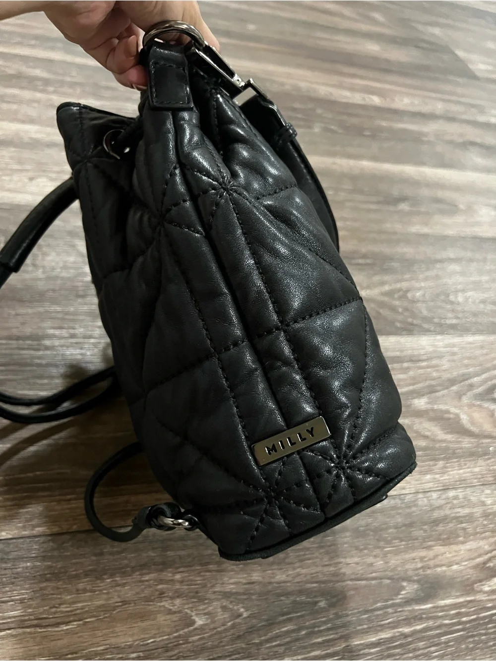 Milly quilted leather